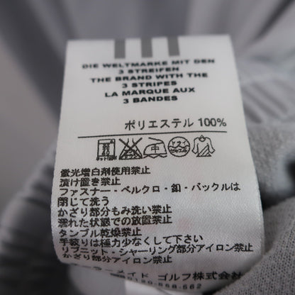 adidas(アディダス) 長袖ハーフジップシャツ グレー メンズ O A