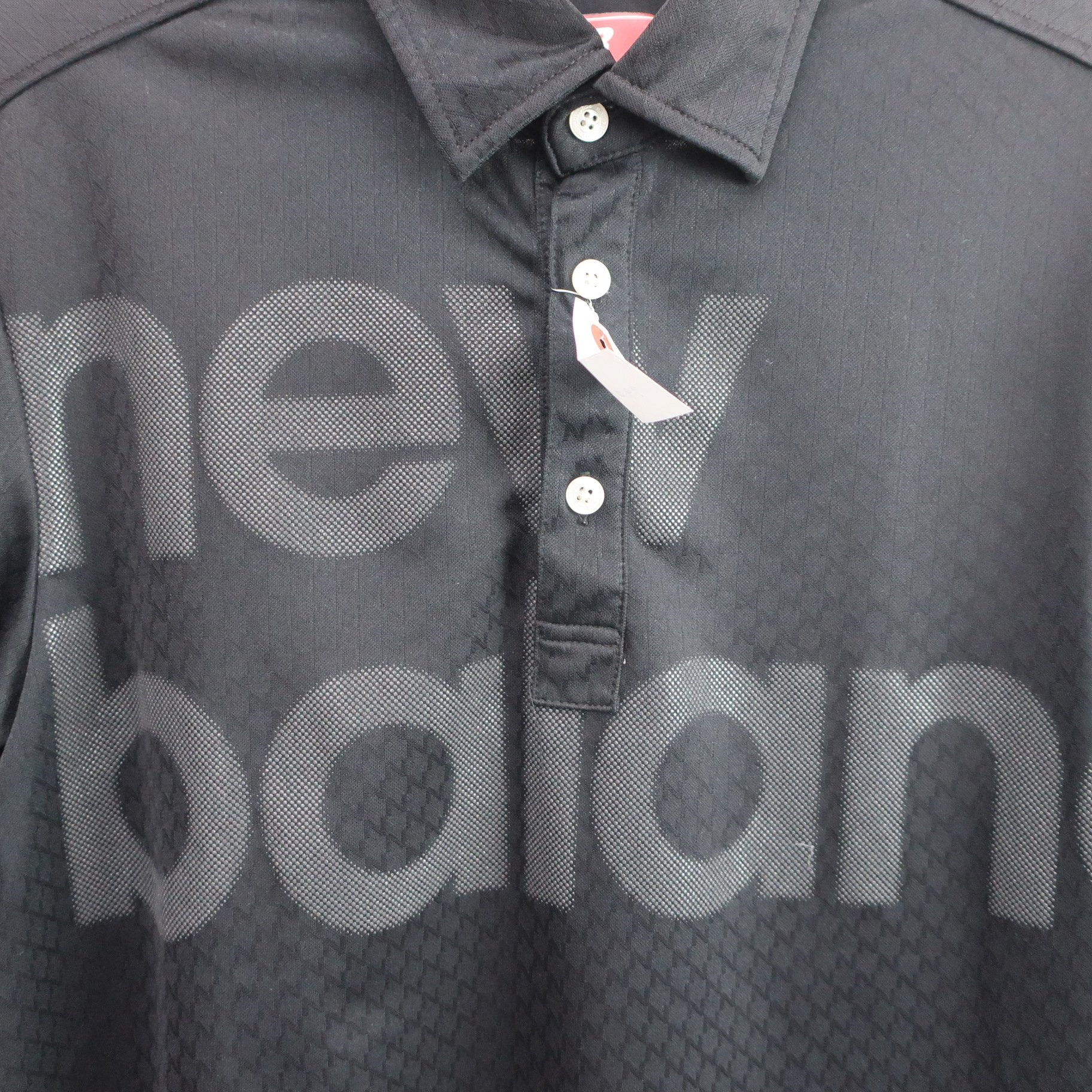 New Balance golf(ニューバランスゴルフ) ポロシャツ 黒 メンズ 6 012-7168001 A
