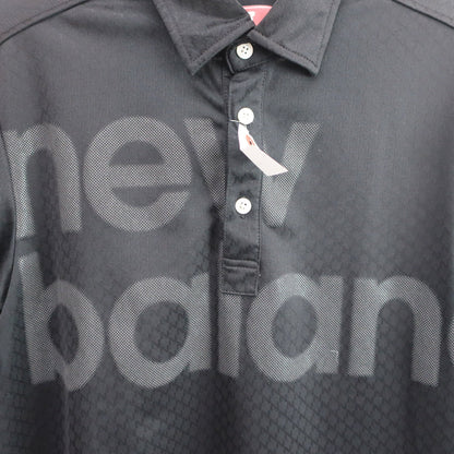New Balance golf(ニューバランスゴルフ) ポロシャツ 黒 メンズ 6 012-7168001 A