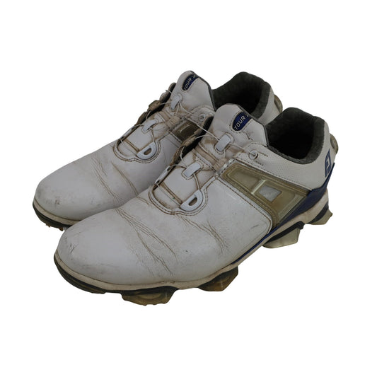 FOOTJOY(フットジョイ) ダイヤル式ゴルフシューズ 白青 メンズ 25.0cm 55412J B
