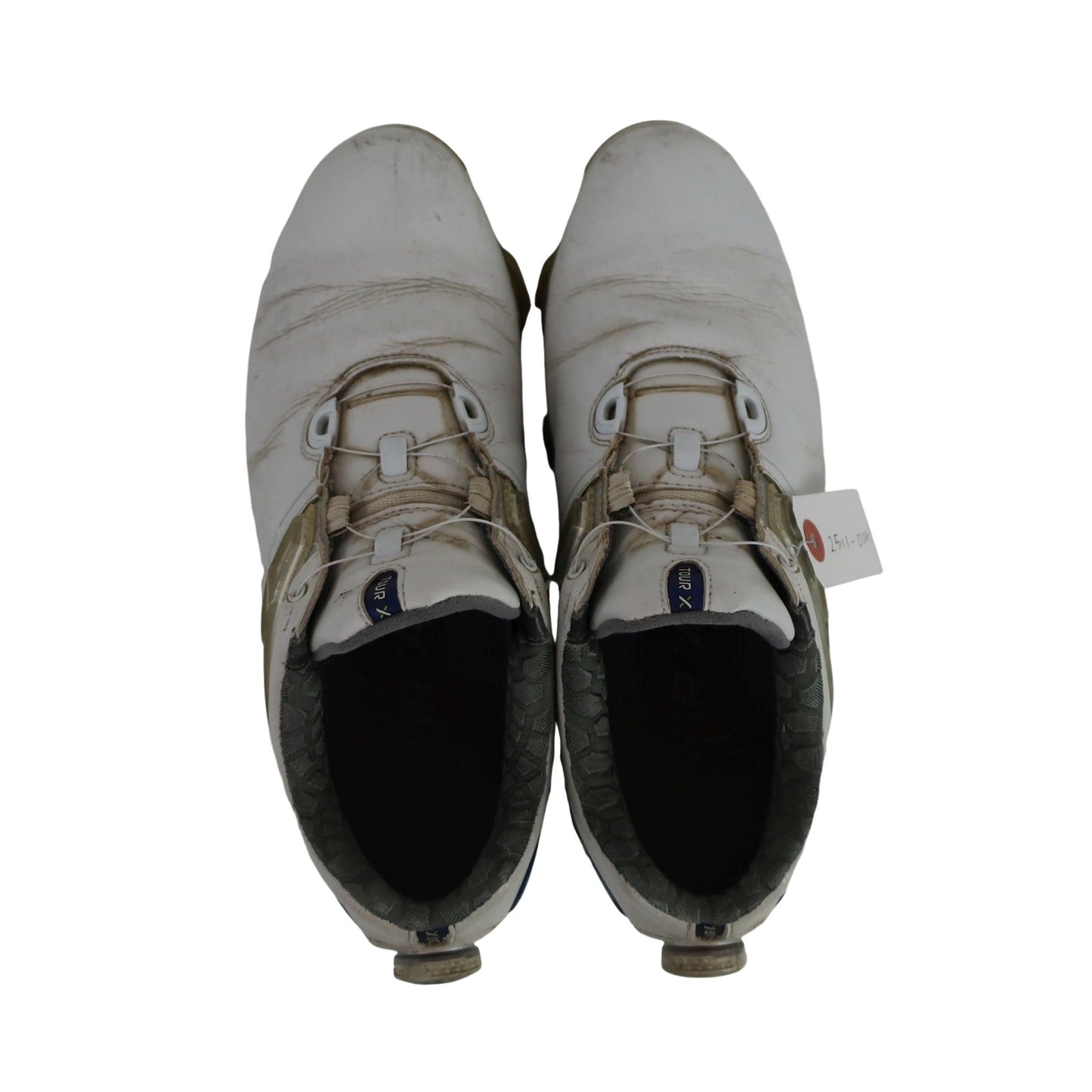 FOOTJOY(フットジョイ) ダイヤル式ゴルフシューズ 白青 メンズ 25.0cm 55412J B