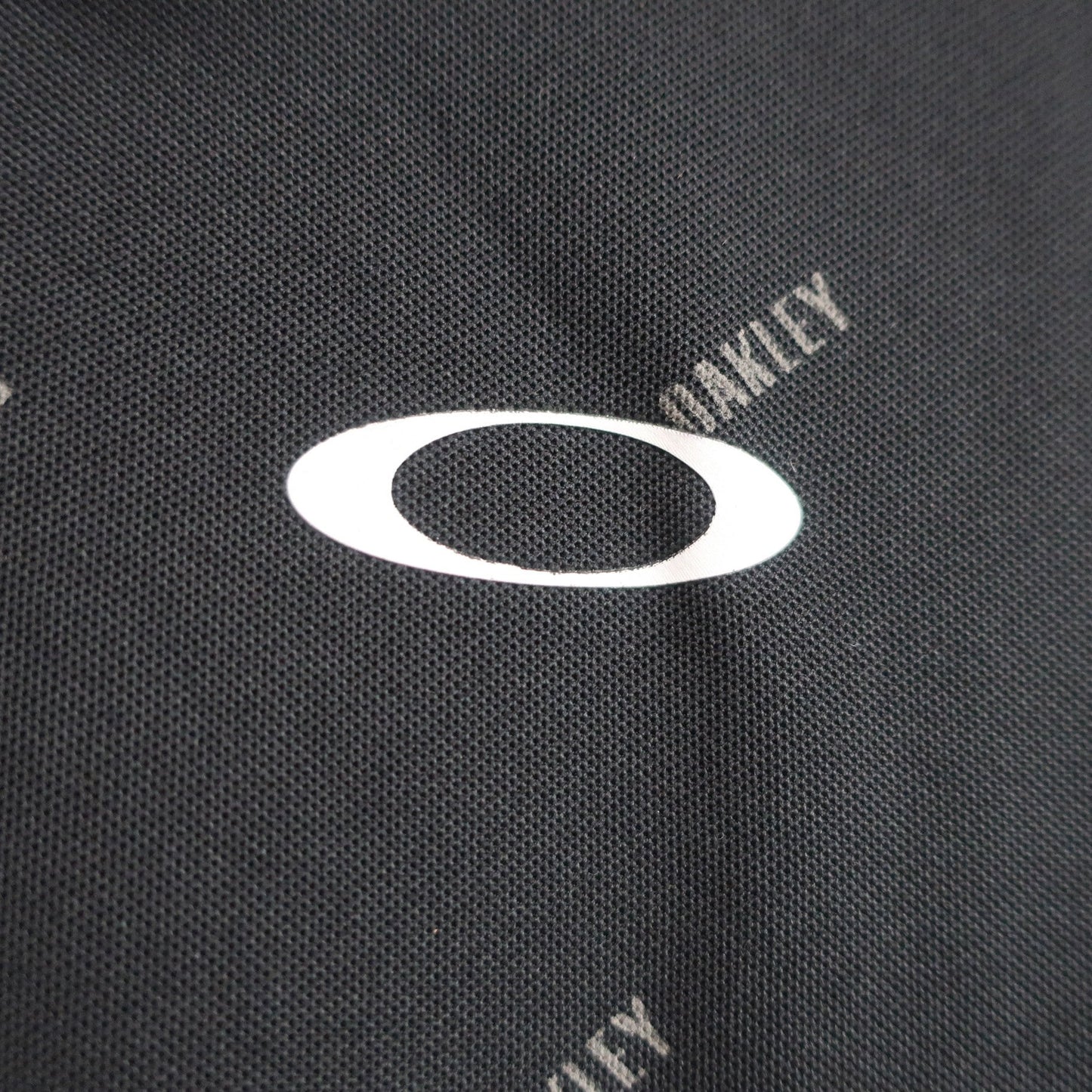 OAKLEY(オークリー) ポロシャツ 黒 メンズ L A