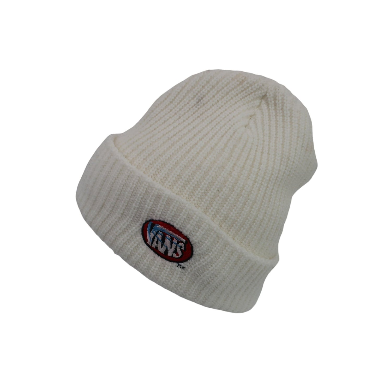 VANS ニット帽 白 メンズ フリーサイズ A