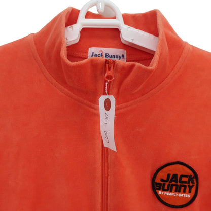 Jack Bunny(ジャックバニー) ハーフジップフリースシャツ オレンジ メンズ 5 262-5266122 A