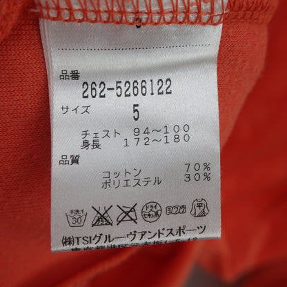 Jack Bunny(ジャックバニー) ハーフジップフリースシャツ オレンジ メンズ 5 262-5266122 A