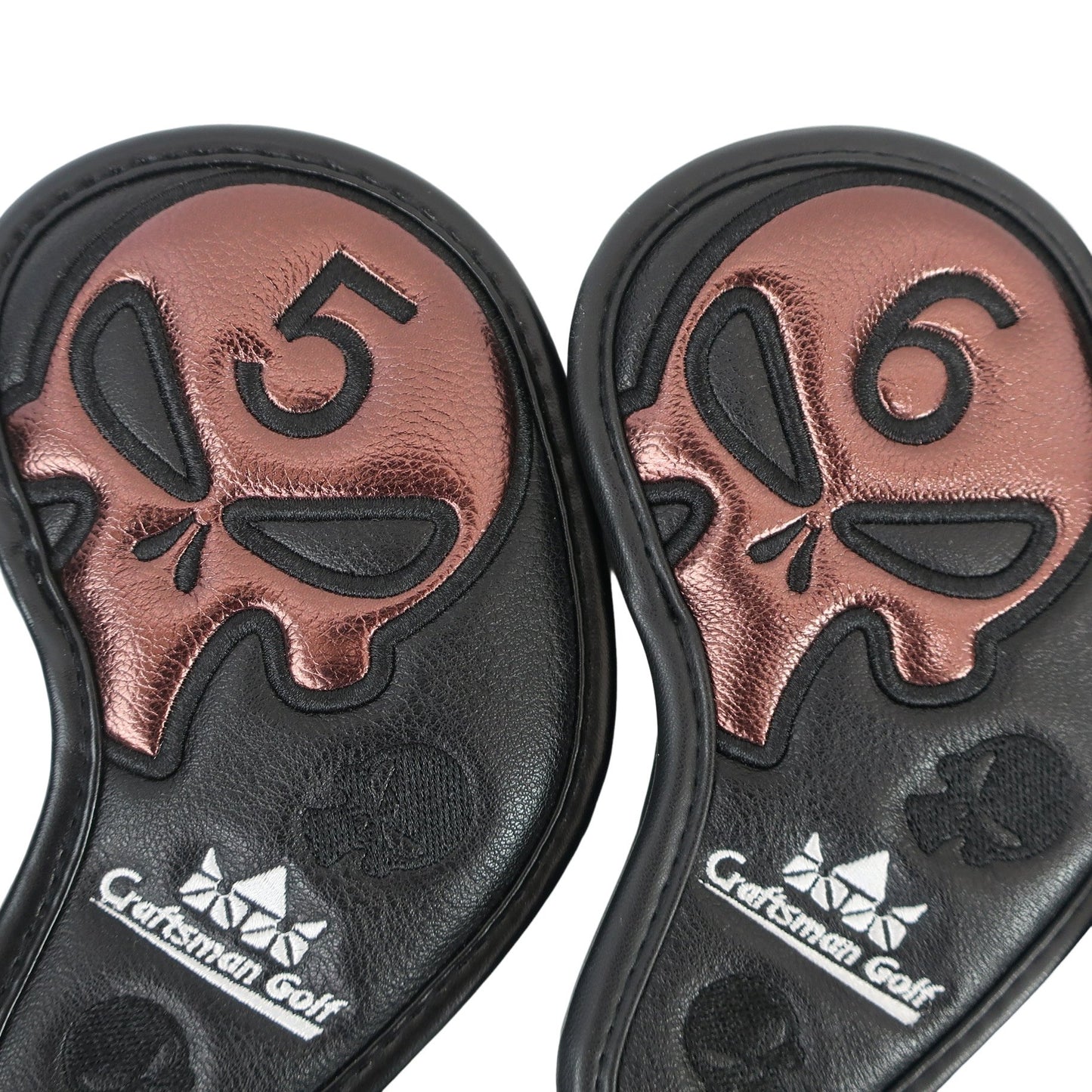 Craftsman GOLF アイアンカバー9点セット 黒 A