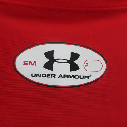 UNDER ARMOUR(アンダーアーマー) ハイネックシャツ 赤 メンズ SM A