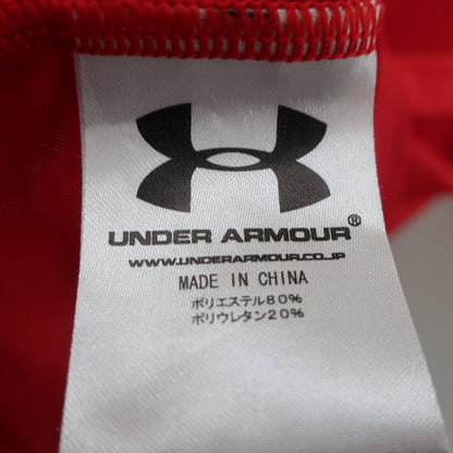 UNDER ARMOUR(アンダーアーマー) ハイネックシャツ 赤 メンズ SM A