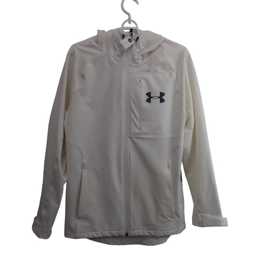 UNDER ARMOUR(アンダーアーマー) パーカー 白 メンズ SM A