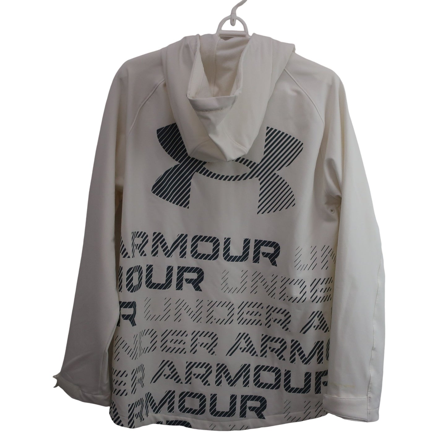 UNDER ARMOUR(アンダーアーマー) パーカー 白 メンズ SM A