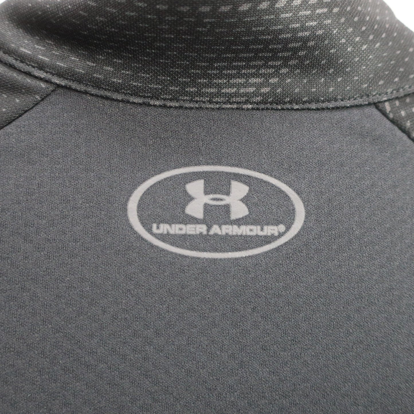 UNDER ARMOUR(アンダーアーマー) 長袖ハーフジップシャツ 黒 メンズ MD N