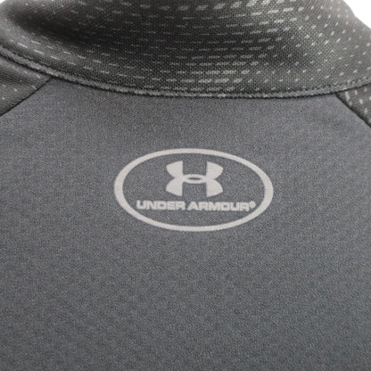 UNDER ARMOUR(アンダーアーマー) 長袖ハーフジップシャツ 黒 メンズ MD N