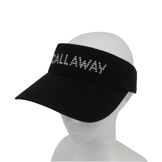 Callaway(キャロウェイ) サンバイザー 黒 レディース フリーサイズ C24291210 A