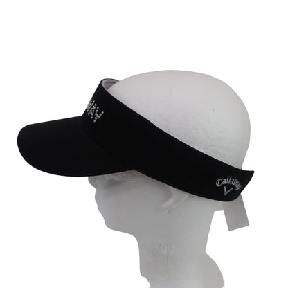 Callaway(キャロウェイ) サンバイザー 黒 レディース フリーサイズ C24291210 A