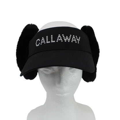 Callaway(キャロウェイ) サンバイザー 黒 レディース フリーサイズ C24291210 A