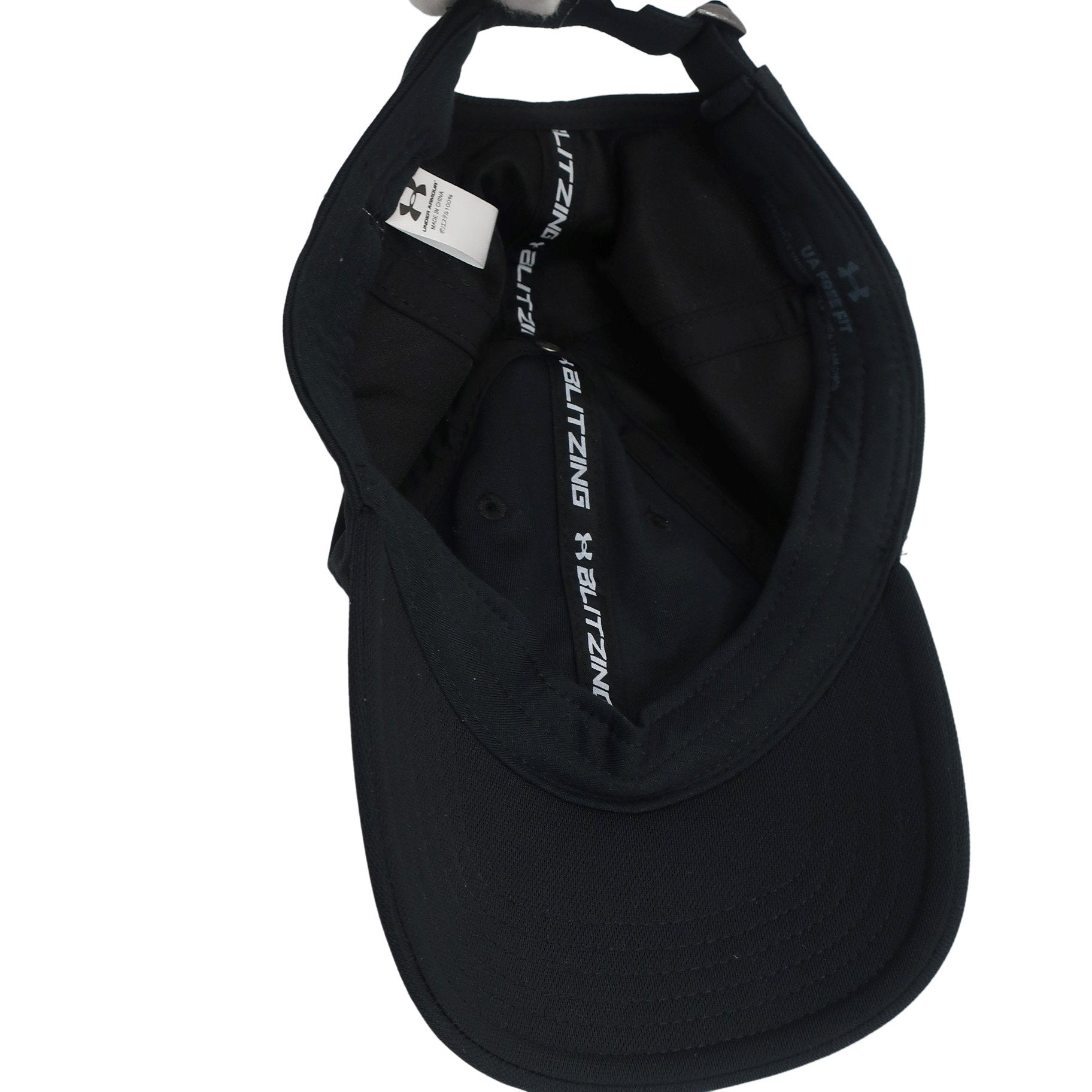 UNDER ARMOUR(アンダーアーマー) キャップ 黒 レディース フリーサイズ B
