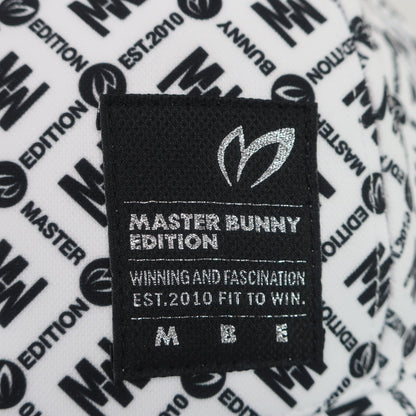 MASTER BUNNY EDITION(マスターバニーエディション) キャップ 白黒ロゴ文字柄 レディース フリーサイズ A