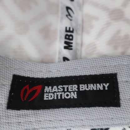 MASTER BUNNY EDITION(マスターバニーエディション) キャップ 白黒ロゴ文字柄 レディース フリーサイズ A