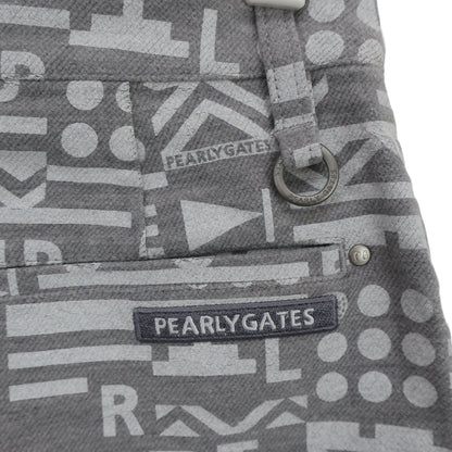 PEARLY GATES(パーリーゲイツ) スカート グレー白総柄 レディース 0 055-2234114 N