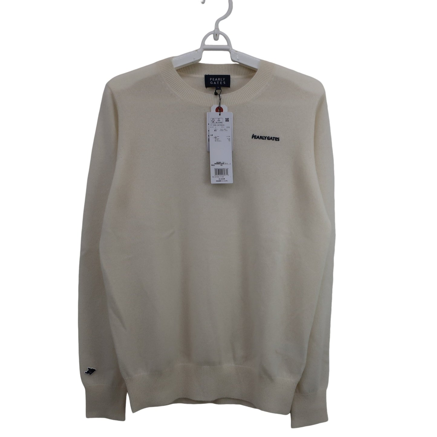 PEARLY GATES(パーリーゲイツ) セーター 白 レディース 1 055-2970002 N