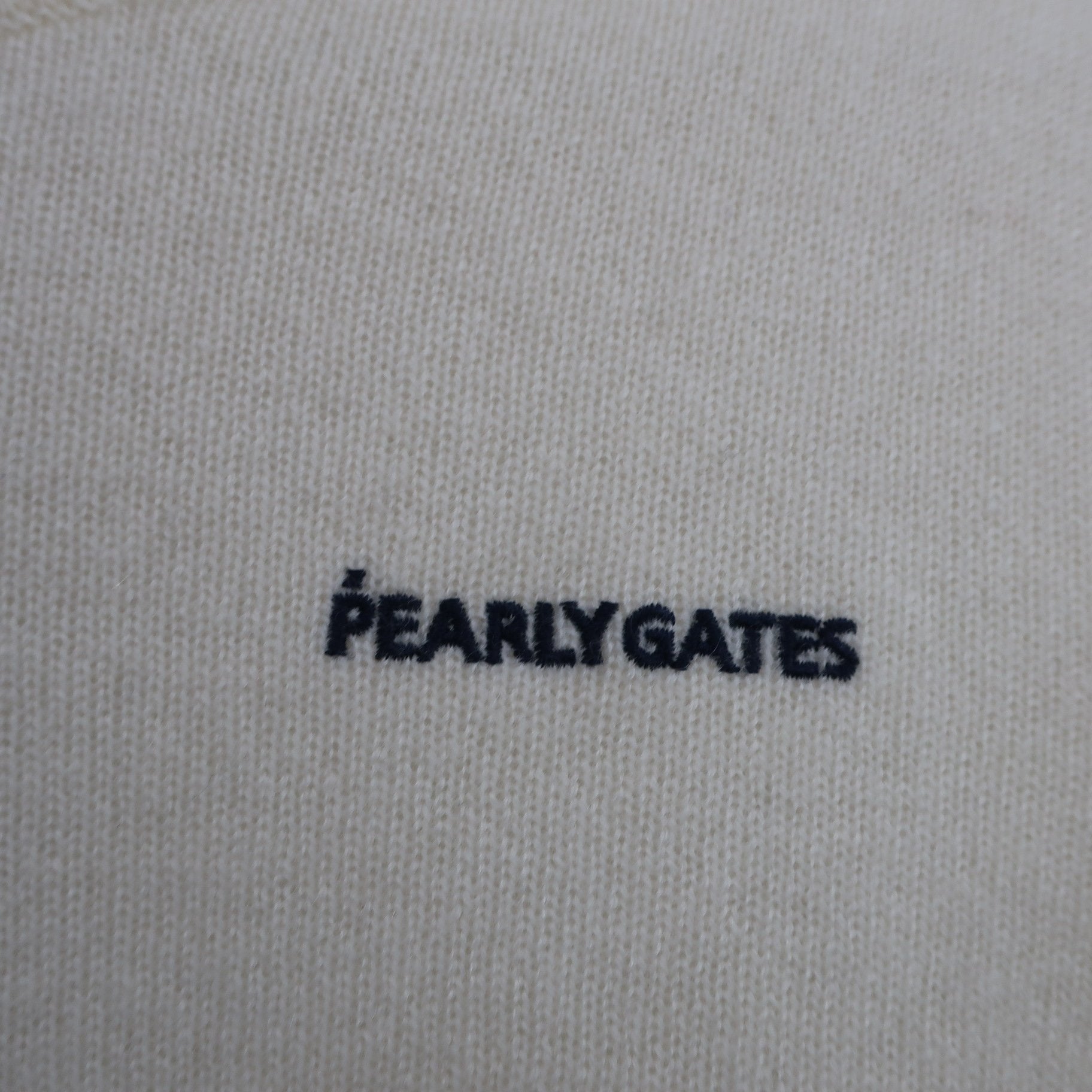 PEARLY GATES(パーリーゲイツ) セーター 白 レディース 1 055-2970002 N
