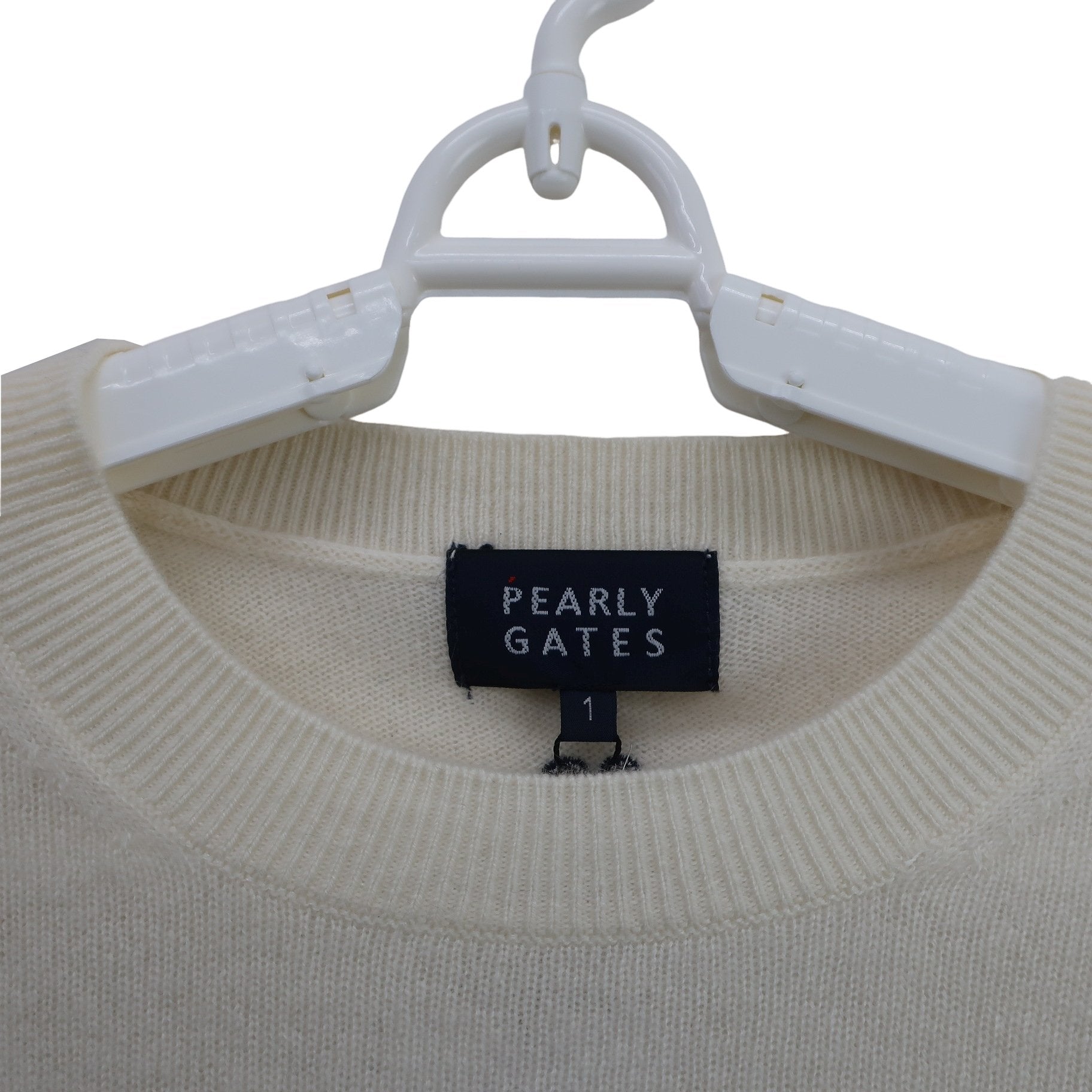 PEARLY GATES(パーリーゲイツ) セーター 白 レディース 1 055-2970002 N