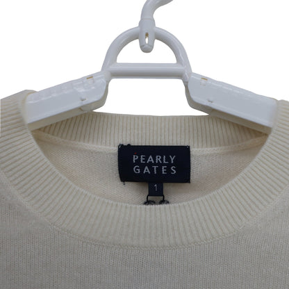 PEARLY GATES(パーリーゲイツ) セーター 白 レディース 1 055-2970002 N