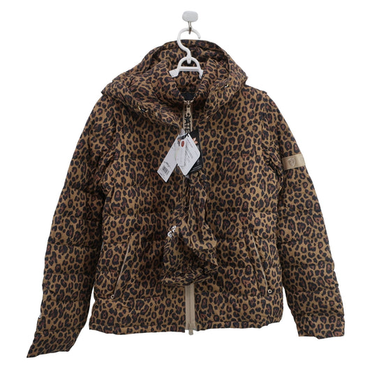 PEARLY GATES(パーリーゲイツ) 撥水 2WAY ダウンブルゾン レオパード柄 レディース 1 055-2220004 N