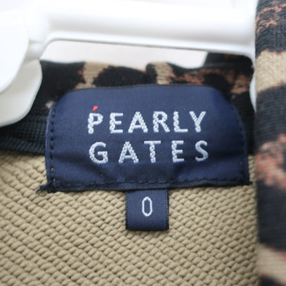 PEARLY GATES(パーリーゲイツ) パーカー レオパード黒 レディース 0 055-2262012 N
