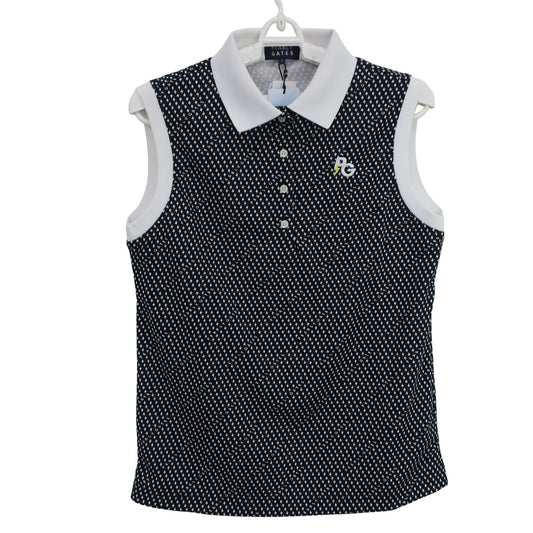 PEARLY GATES(パーリーゲイツ) ポロシャツ ネイビー白総柄 レディース 1 055-2260624 N