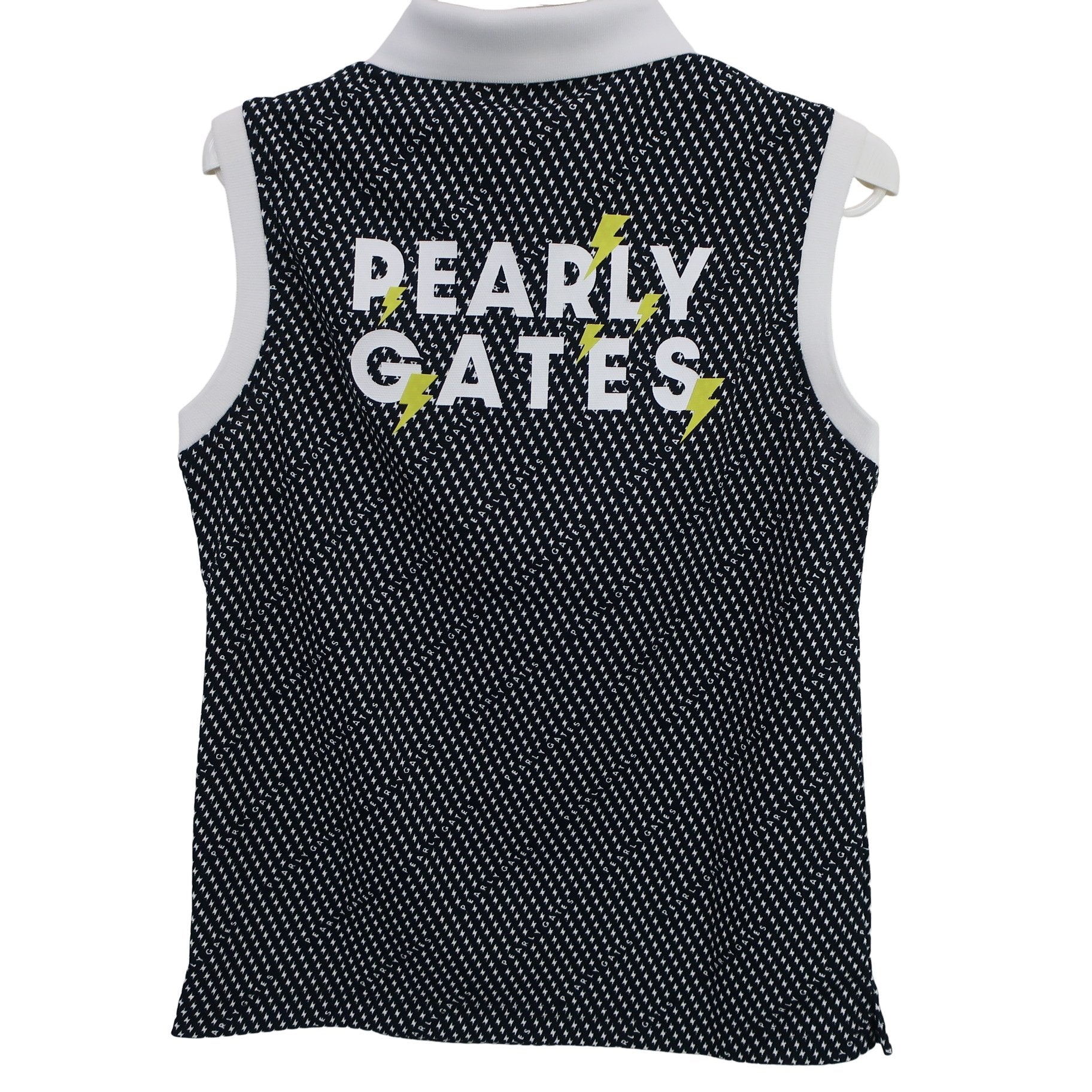 PEARLY GATES(パーリーゲイツ) ポロシャツ ネイビー白総柄 レディース 1 055-2260624 N
