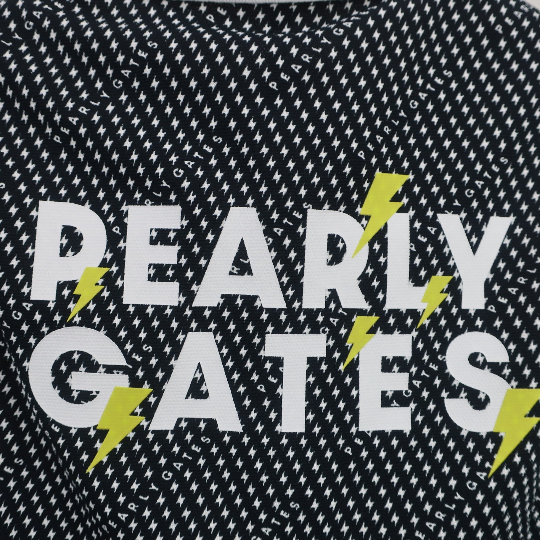 PEARLY GATES(パーリーゲイツ) ポロシャツ ネイビー白総柄 レディース 1 055-2260624 N