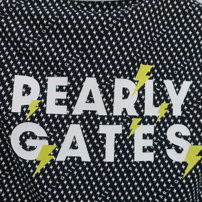 PEARLY GATES(パーリーゲイツ) ポロシャツ ネイビー白総柄 レディース 1 055-2260624 N