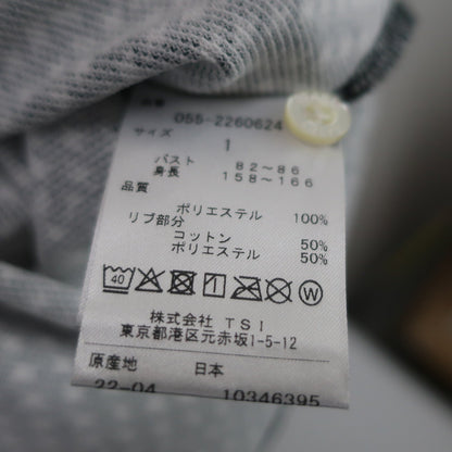 PEARLY GATES(パーリーゲイツ) ポロシャツ ネイビー白総柄 レディース 1 055-2260624 N