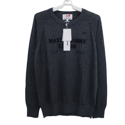 MASTER BUNNY EDITION(マスターバニーエディション) クルーネックニットセーター グレー メンズ 4 758-2270903 N