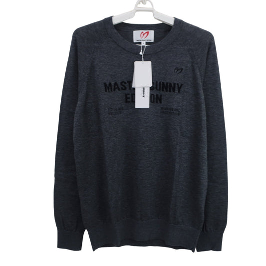 MASTER BUNNY EDITION(マスターバニーエディション) クルーネックニットセーター グレー メンズ 4 758-2270903 N
