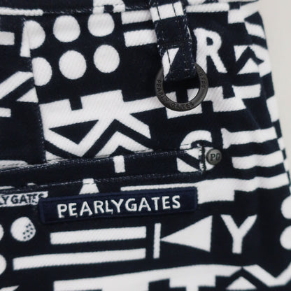 PEARLY GATES(パーリーゲイツ) スカート ネイビー白総柄 レディース 0 055-2234114 N