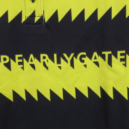 PEARLY GATES(パーリーゲイツ) ポロシャツ ネイビー黄色 レディース 0 055-2160602 N