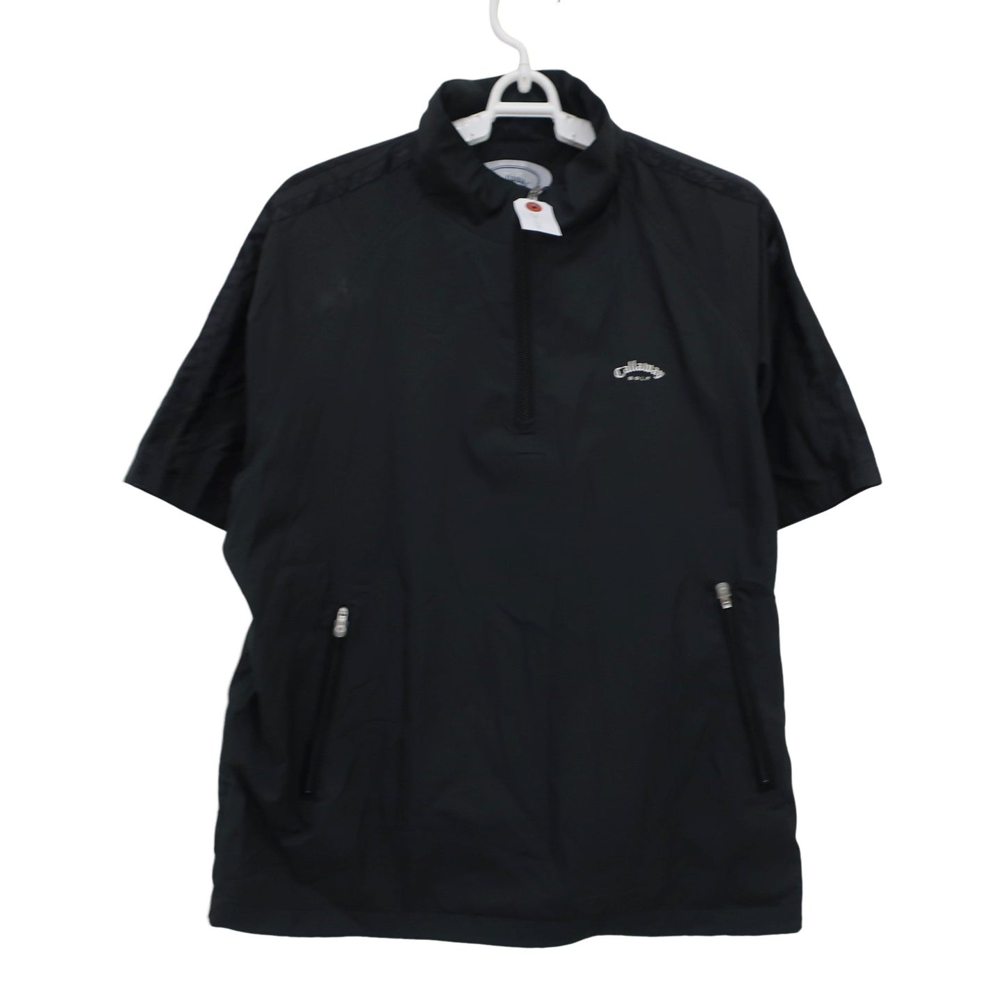 Callaway(キャロウェイ) 半袖ハーフジップスニード 黒 レディース LL 241-210847 B