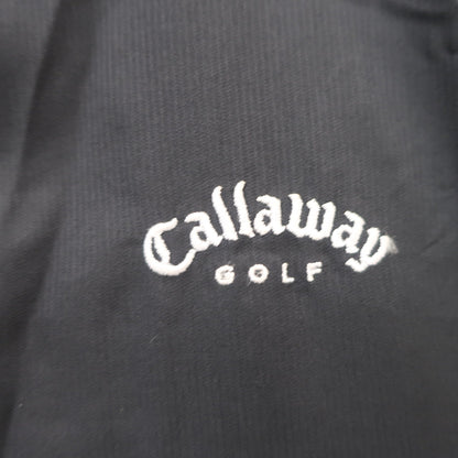 Callaway(キャロウェイ) 半袖ハーフジップスニード 黒 レディース LL 241-210847 B
