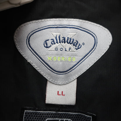 Callaway(キャロウェイ) 半袖ハーフジップスニード 黒 レディース LL 241-210847 B