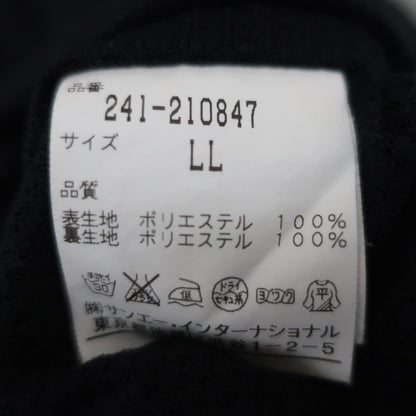 Callaway(キャロウェイ) 半袖ハーフジップスニード 黒 レディース LL 241-210847 B