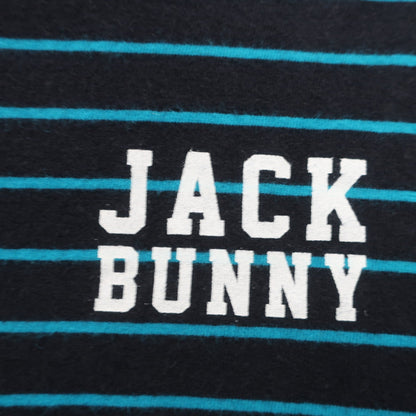 Jack Bunny(ジャックバニー) ハイネックシャツ ネイビー青ボーダー レディース 2 263-266914 B