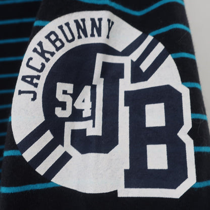 Jack Bunny(ジャックバニー) ハイネックシャツ ネイビー青ボーダー レディース 2 263-266914 B