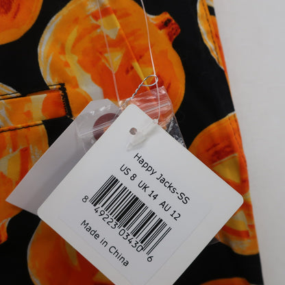LOUDMOUTH(ラウドマウス) ショートパンツ 黒ハロウィン柄 レディース US 8 N