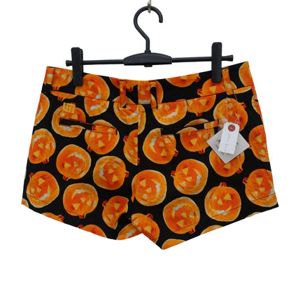 LOUDMOUTH(ラウドマウス) ショートパンツ 黒ハロウィン柄 レディース US 8 N