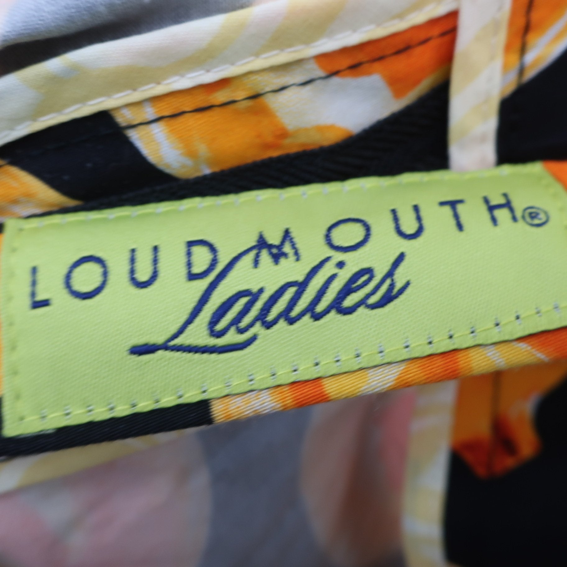 LOUDMOUTH(ラウドマウス) ショートパンツ 黒ハロウィン柄 レディース US 8 N