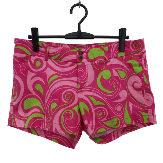 LOUDMOUTH(ラウドマウス) ショートパンツ ピンク総柄 レディース US 10 B