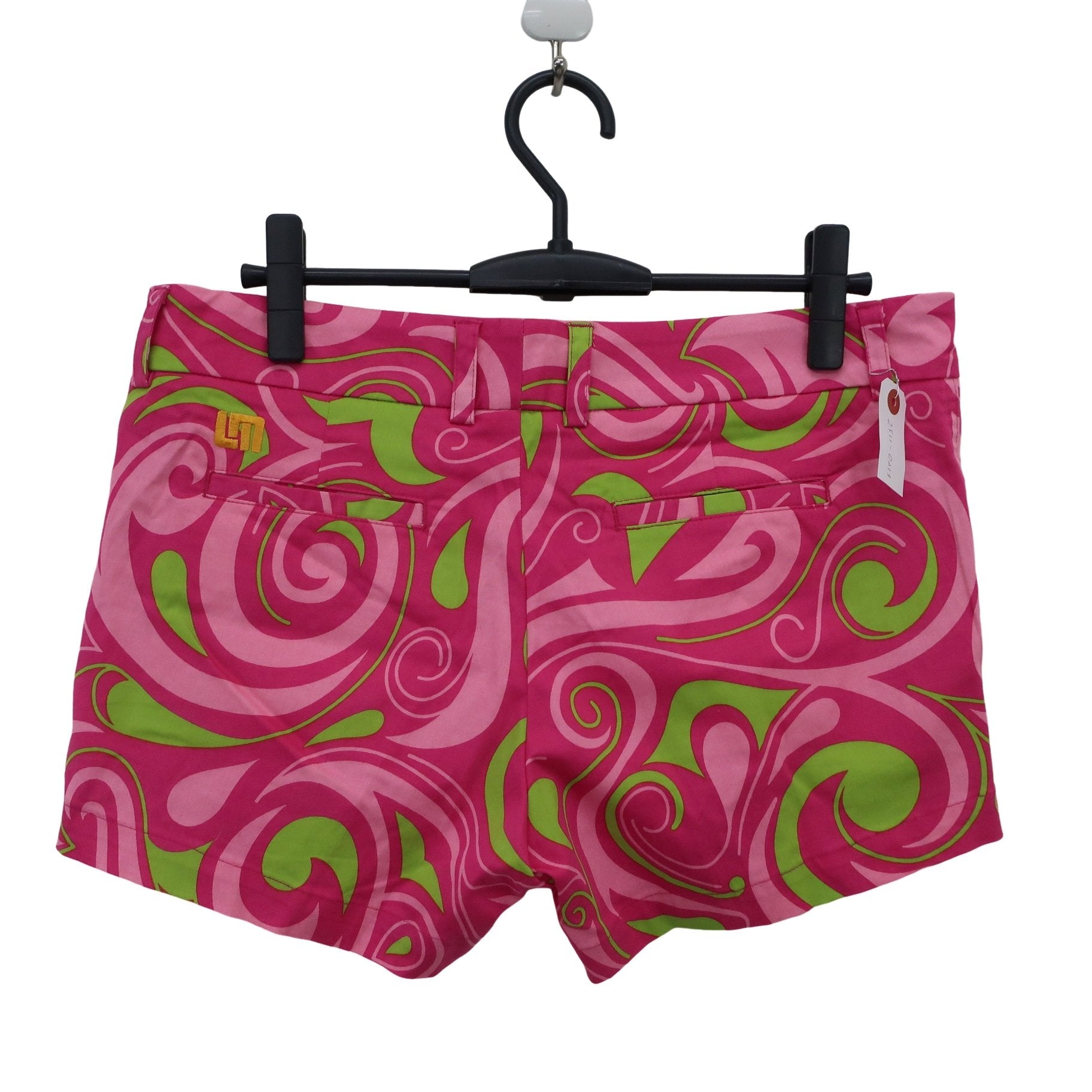 LOUDMOUTH(ラウドマウス) ショートパンツ ピンク総柄 レディース US 10 B