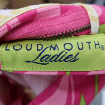 LOUDMOUTH(ラウドマウス) ショートパンツ ピンク総柄 レディース US 10 B
